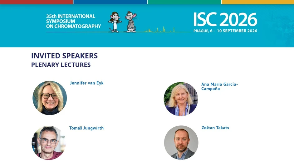 <p>International Symposium on Chromatography: Plenární přednášky na konferenci ISC 2026</p>