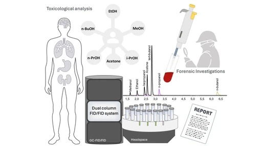 Dual-Column HS-GC-FID/FID Method for In-Depth Analysis of Low-Molecular-Weight Volatile Alcohols in Postmortem Biological Material