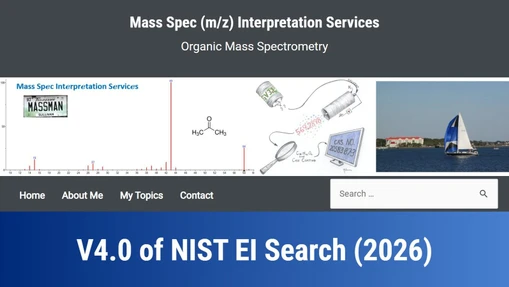 NIST26 EI GC/MS Software and Libraries
