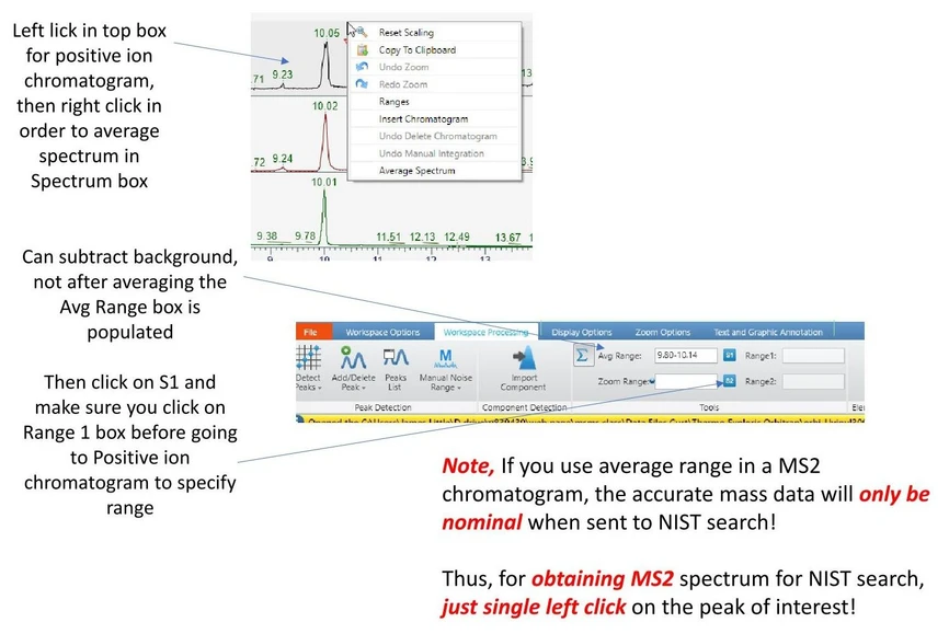 James Little: Step 3 - Processing MSMS Data