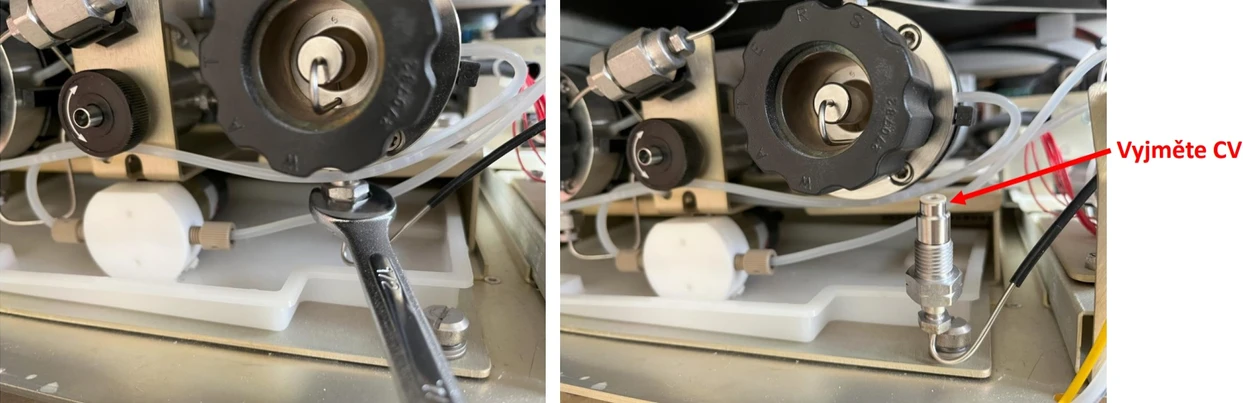 Jiří Luňák: Výměna ventilku „Check valve cartridge (CV)“