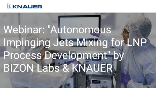 Autonomous Impinging Jets Mixing for LNP Process Development