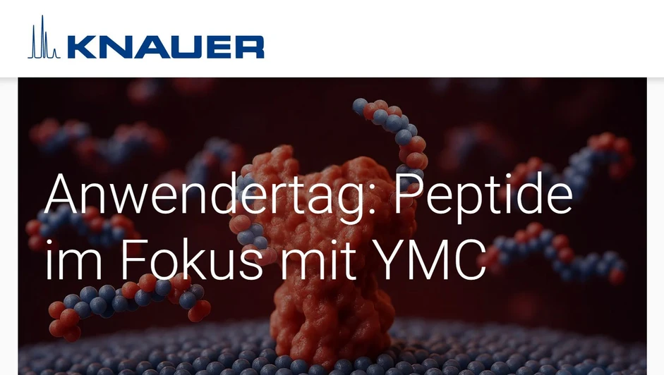 User Day: Focus on Peptides with YMC