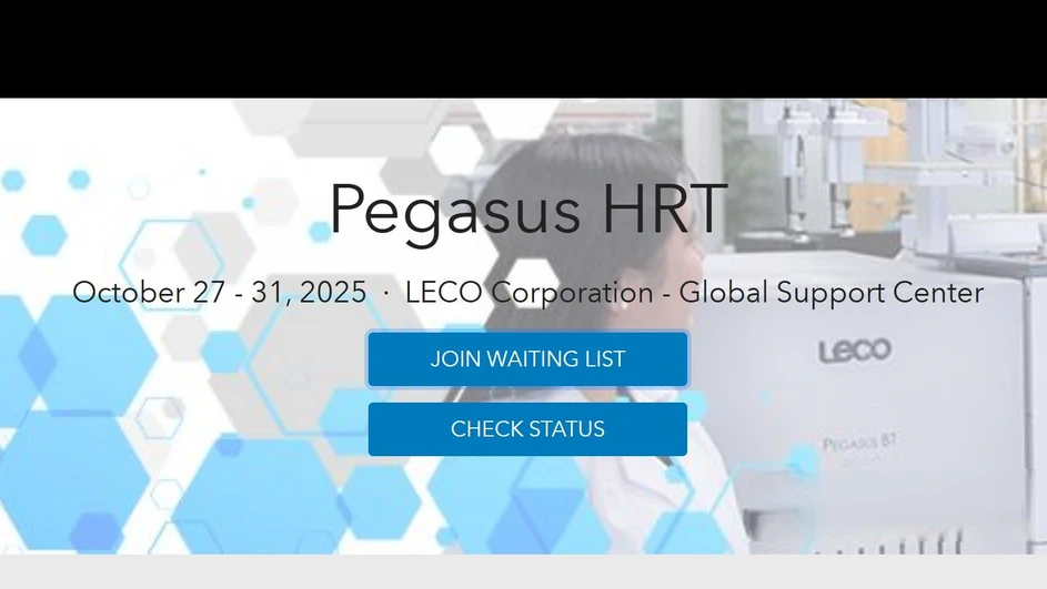 LECO Training Course Pegasus HRT