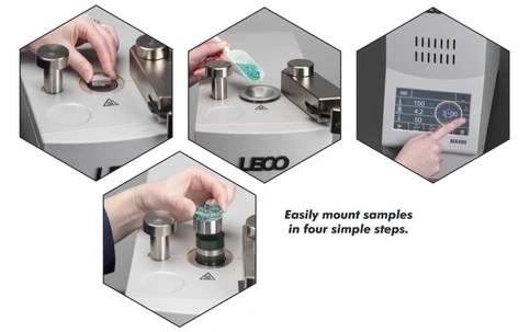 LECO MX Series Metallographic Sample Mounting Presses