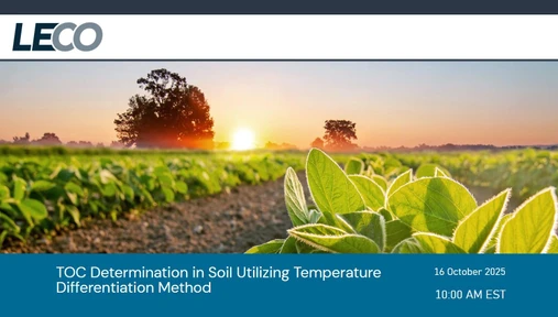 TOC Determination in Soil Utilizing Temperature Differentiation Method