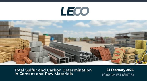 Total Sulfur and Carbon Determination in Cement and Raw Materials
