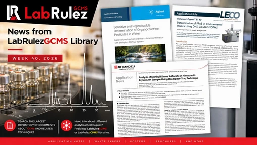 News from LabRulezGCMS Library - Week 40, 2026