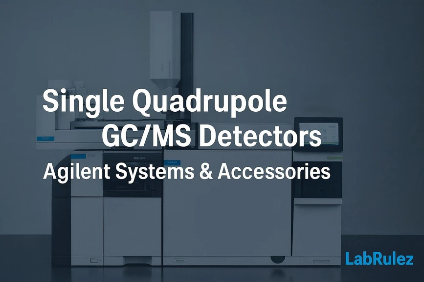 <p>LabRulez / AI: Single Quadrupole Mass Detectors (SQ) in GC/MS</p>