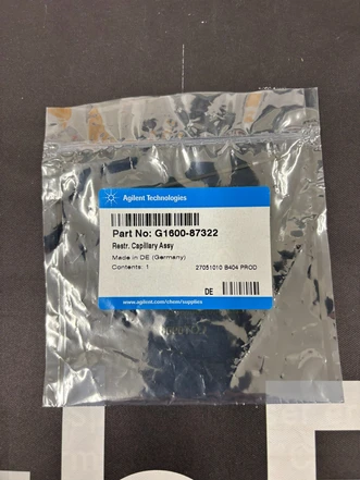 Agilent Restr. Capillary Assy, G1600-87322 (New)
