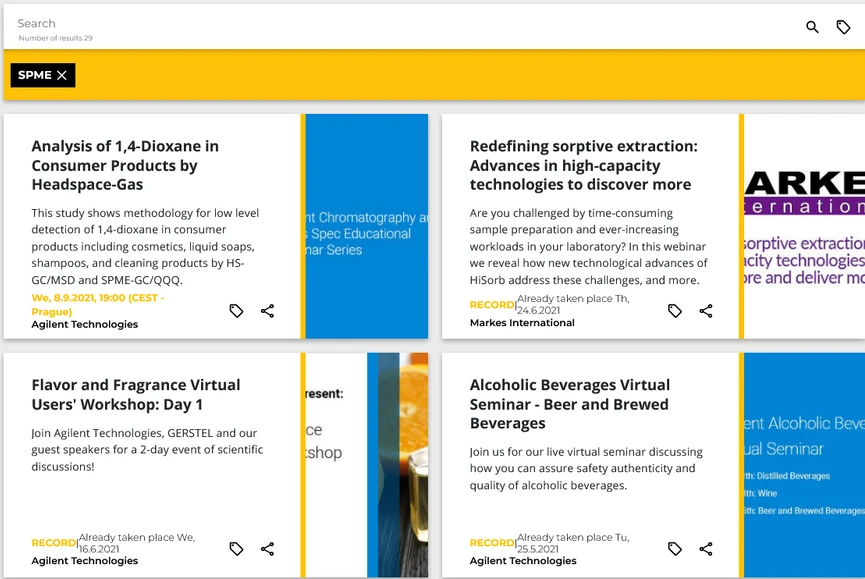 LabRulez: Overview of SPME webinars