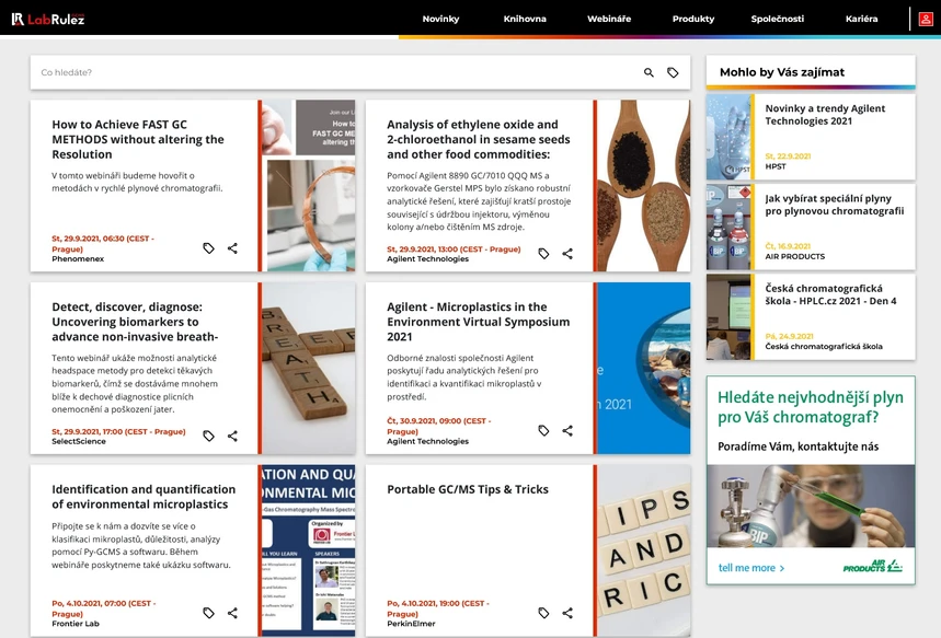 <p>LabRulez: GC a GCMS webináře 39. týden</p>
