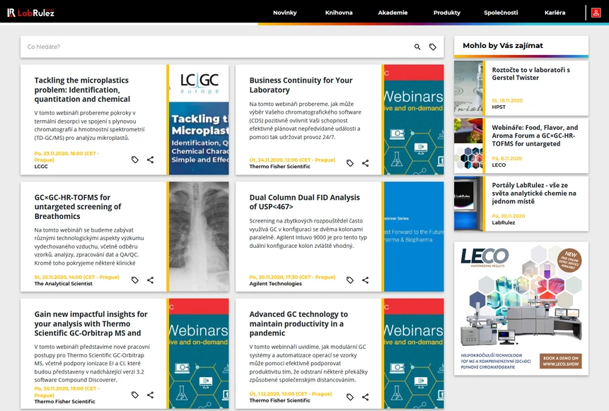 <p>LabRulez: GC a GCMS webináře - 48. týden</p>
