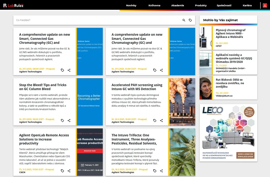 <p>LabRulez: GC a GCMS webináře - 4. týden</p>
