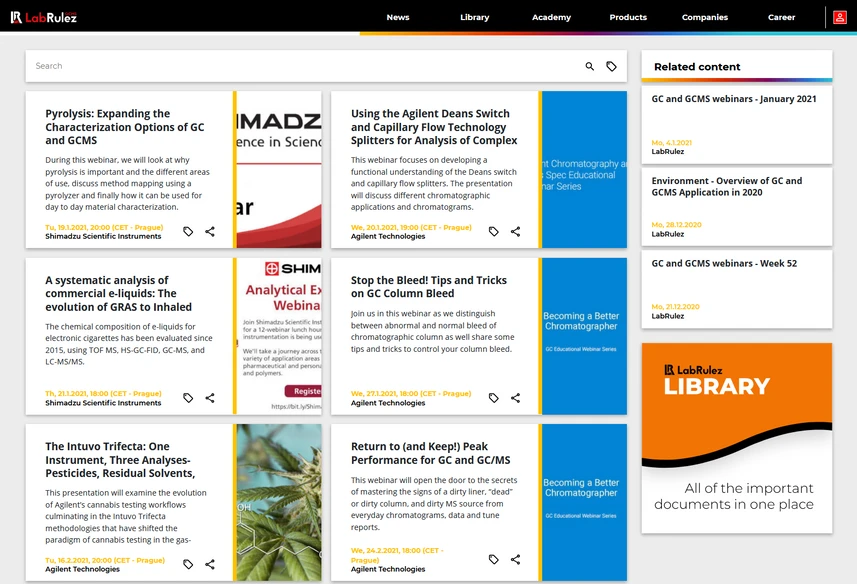 <p>LabRulez: GC and GCMS webinars - January 2021 (2)</p>
