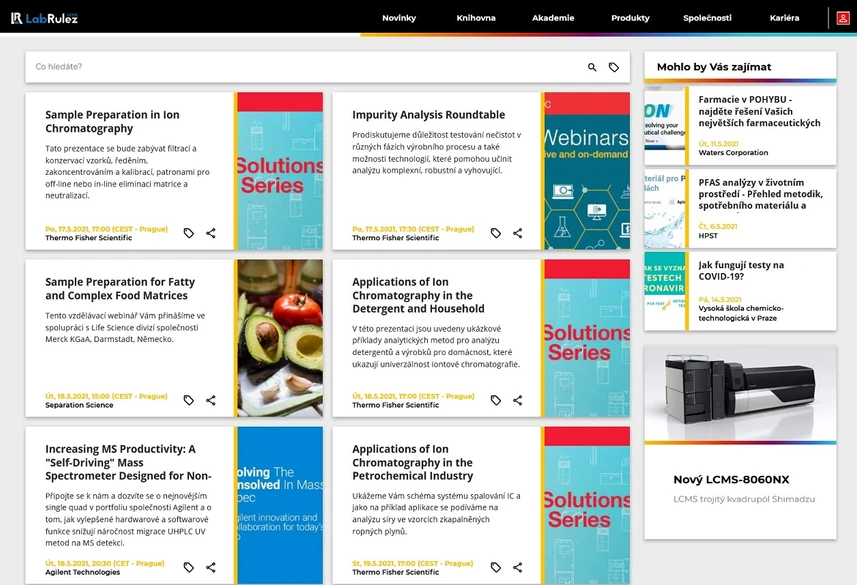 <p>LabRulez: LC a LCMS webináře - 20. týden</p>
