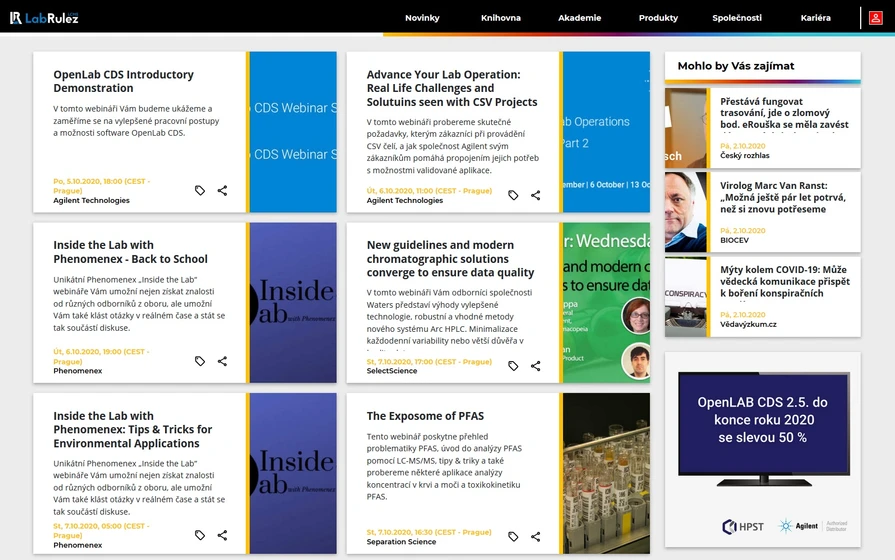 <p>LabRulez: LC a LCMS webináře - 41. týden</p>
