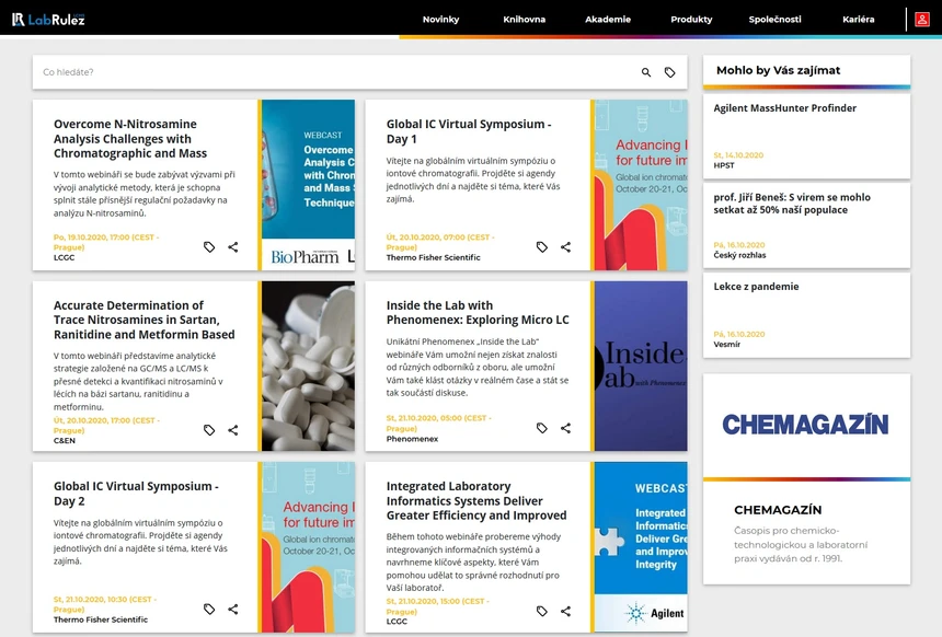 <p>LabRulez: LC a LCMS webináře - 43. týden</p>
