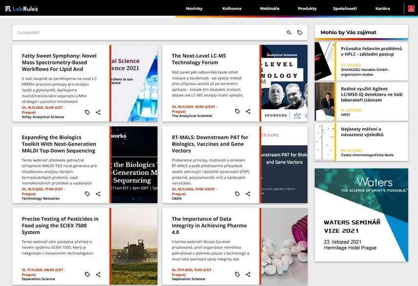 <p>LabRulez: LC a LCMS webináře 46. týden</p>
