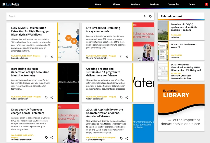 <p>LabRulez: LC and LCMS webinars - Week 23</p>