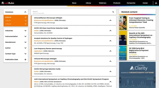 News from LabRulezGCMS Library - Week 19, 2026