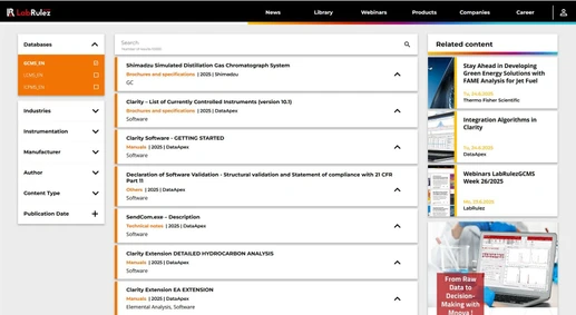 News from LabRulezGCMS Library - Week 26, 2025
