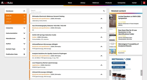 News from LabRulezGCMS Library - Week 29, 2026