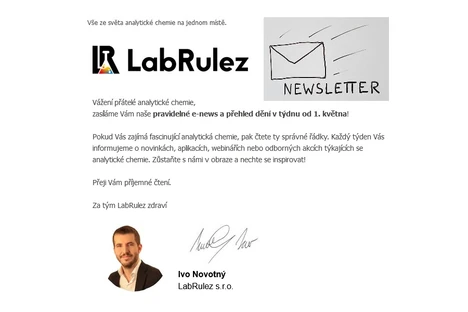 Pravidelné týdenní Novinky z portálů LabRulez (přihlaste se k odběru)