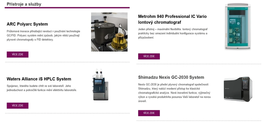 LabRulez: Přehled vybraných nejnovějších modelů instrumentace a řešení