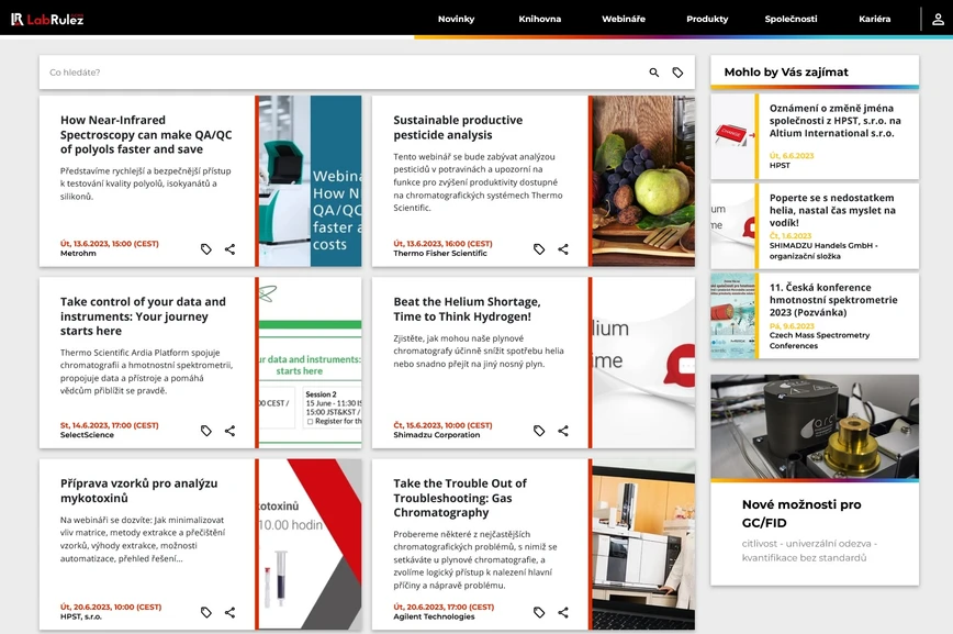 <p>LabRulez: Webináře LabRulezGCMS týden 24-25/2023</p>