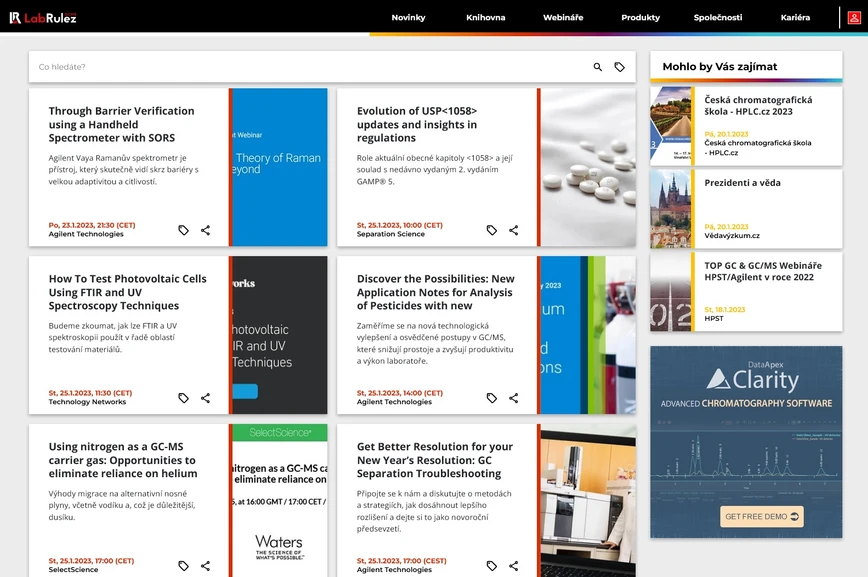 <p>LabRulez: Webináře LabRulezGCMS týden 4/2023</p>