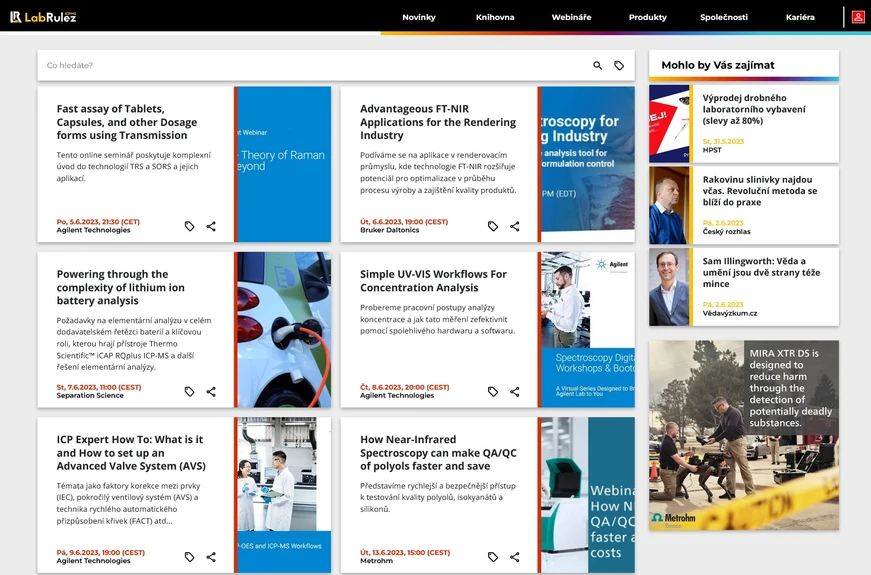 <p>LabRulez: Webináře LabRulezICPMS týden 23/2023</p>
