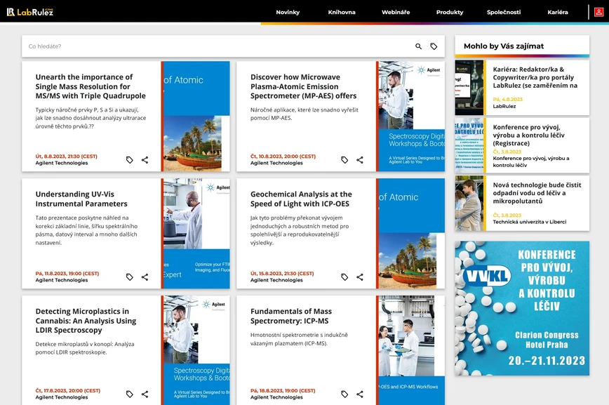 <p>LabRulez: Webináře LabRulezICPMS týden 32/2023</p>
