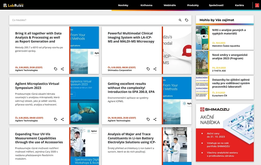<p>LabRulez: Webináře LabRulezICPMS týden 40/2023</p>

