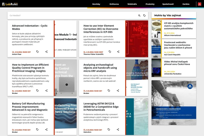 <p>LabRulez: Webináře LabRulezICPMS týden 49/2024</p>