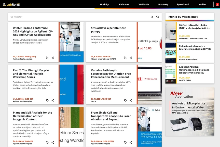 <p>LabRulez: Webináře LabRulezICPMS týden 5-6/2024</p>