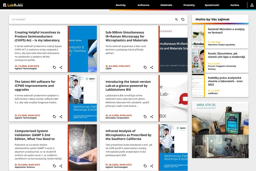 <p>LabRulez: Webináře LabRulezICPMS týden 6-7/2023</p>
