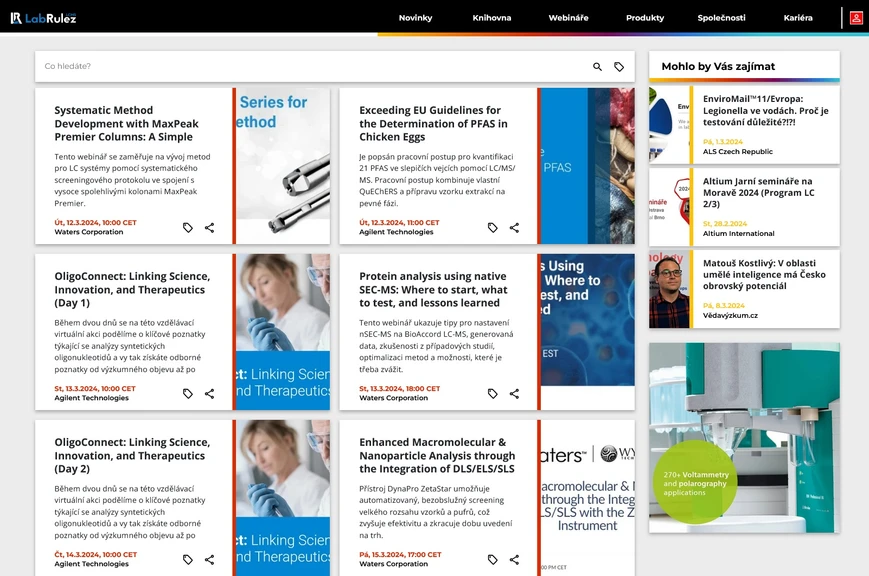 <p>LabRulez: Webináře LabRulezLCMS týden 11/2024</p>