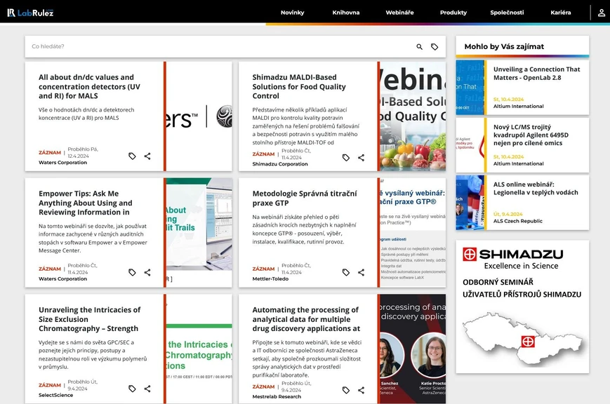 <p>LabRulez: Webináře LabRulezLCMS týden 15/2024</p>
