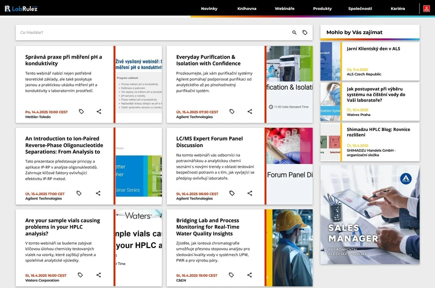 <p>LabRulez: Webináře LabRulezLCMS týden 16/2025</p>