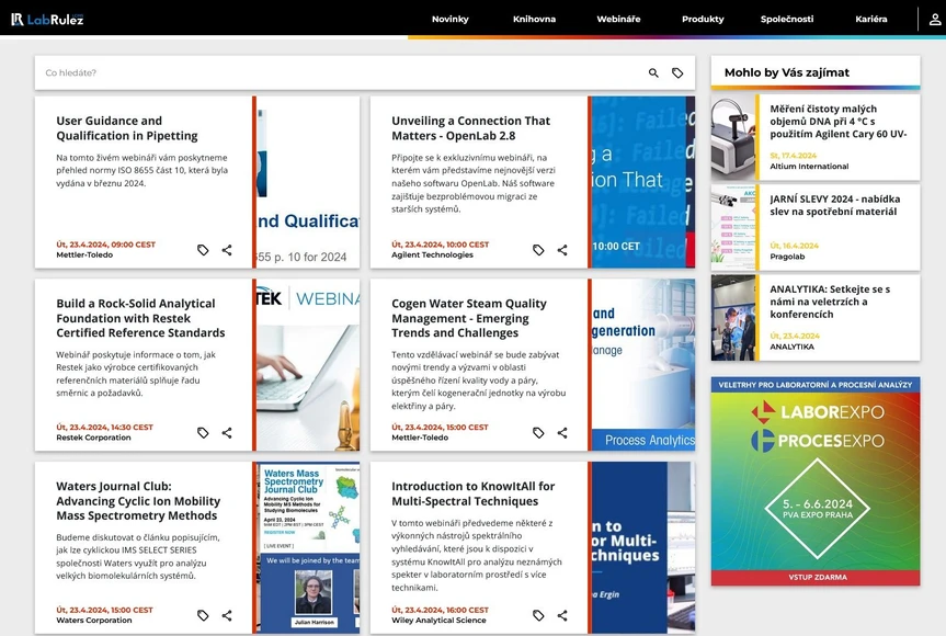 <p>LabRulez: Webináře LabRulezLCMS týden 17/2024</p>
