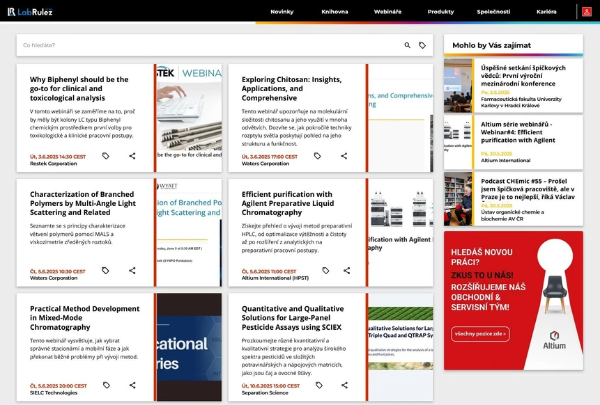 <p>LabRulez: Webináře LabRulezLCMS týden 23/2025</p>