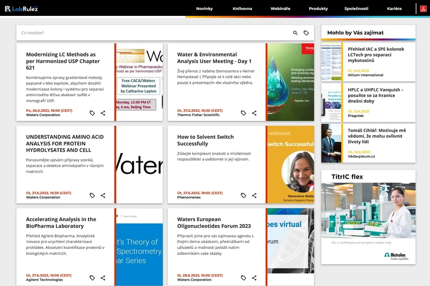 <p>LabRulez: Webináře LabRulezLCMS týden 26/2023</p>
