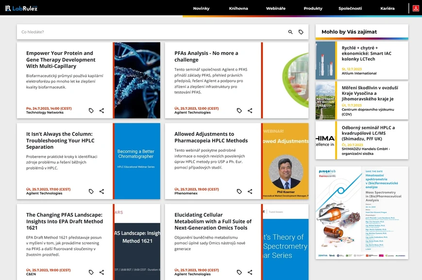 <p>LabRulez: Webináře LabRulezLCMS týden 30/2023</p>