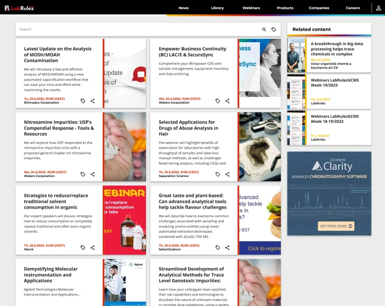 <p>LabRulez: Webinars LabRulezGCMS Week 21/2023</p>
