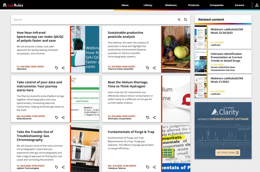 <p>LabRulez: Webinars LabRulezGCMS Week 24-25/2023</p>
