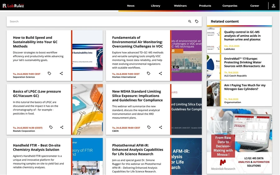 <p>LabRulez: Webinars LabRulezGCMS Week 26/2025</p>