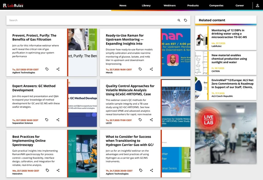 <p>LabRulez: Webinars LabRulezGCMS Week 30/2025</p>