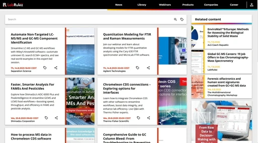 Webinars LabRulezGCMS Week 33/2025