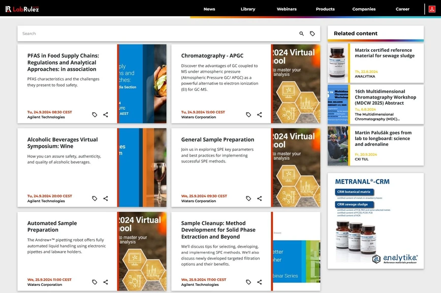 <p>LabRulez: Webinars LabRulezGCMS Week 39/2024</p>